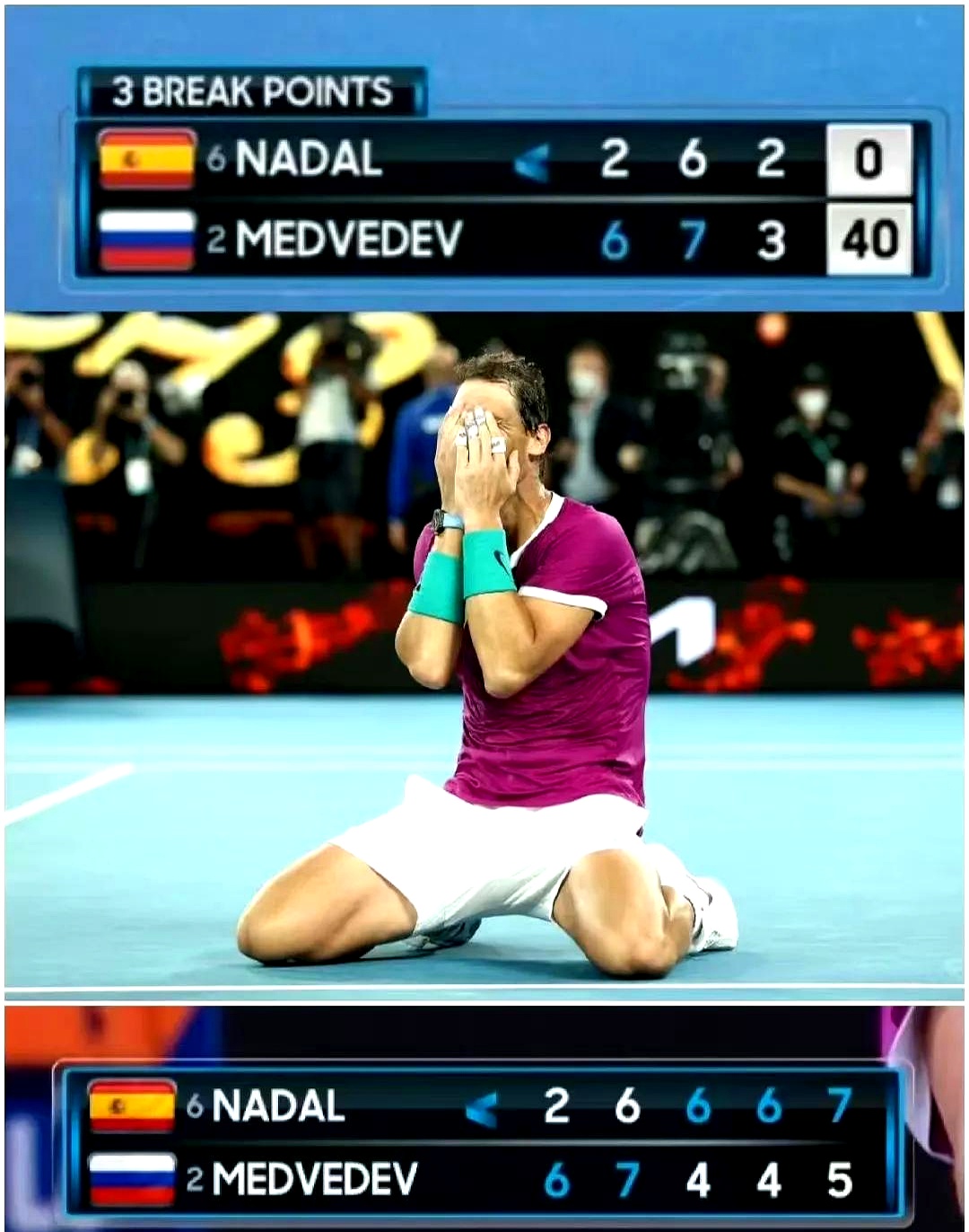 联合杯逆转蒙特卡洛大师赛，纳达尔刷新纪录